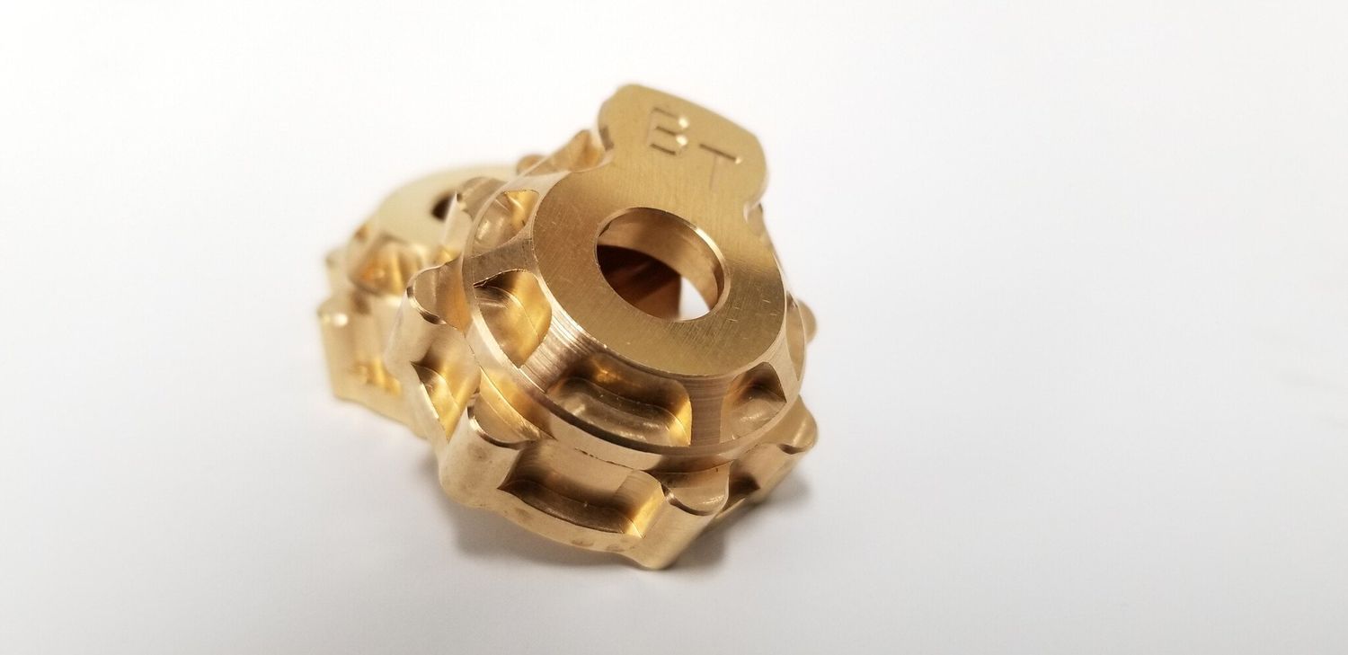 Beef Tubes Traxxas Brass Portal Covers (2)