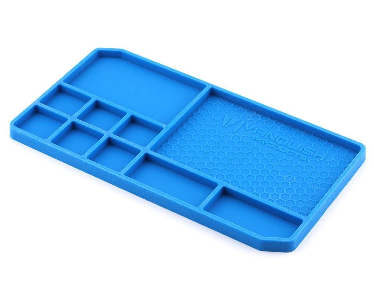 #VPS10162 Vanquish Products Rubber Parts Tray (Blue)