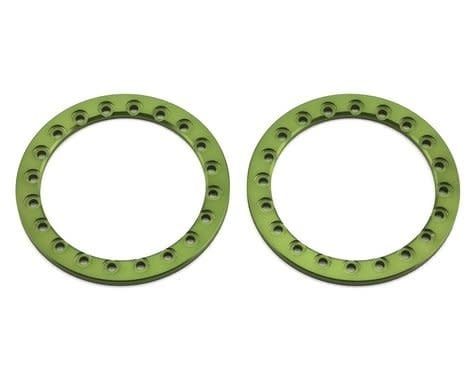 #SSD00371 SSD RC 1.9” Aluminum Beadlock Rings (Green) (2)