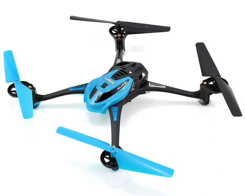 #6608-BLUE Traxxas LaTrax Alias Ready-To-Fly Micro Electric Quadcopter Drone (Blue)
