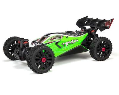 Arrma Typhon 4X4 V3 550 Mega RTR 4WD Buggy (Green) w/Spektrum SLT3 2.4GHz Radio #ARA4206V3