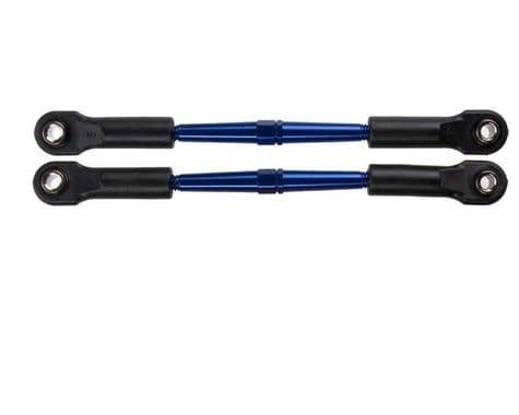 #3139A Traxxas 59mm Aluminum Turnbuckle Toe Link (Blue) (2)