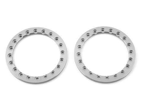 #SSD00359 SSD RC 1.9” Aluminum Beadlock Rings (Silver) (2)