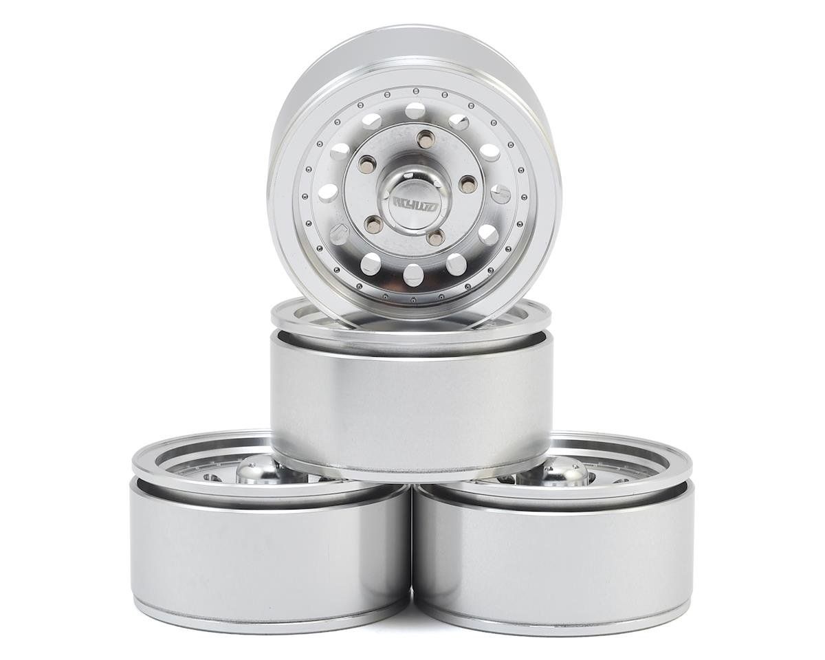 #Z-W0268 RC4WD Ultra 1.55" Beadlock Wheels (Silver) (4)