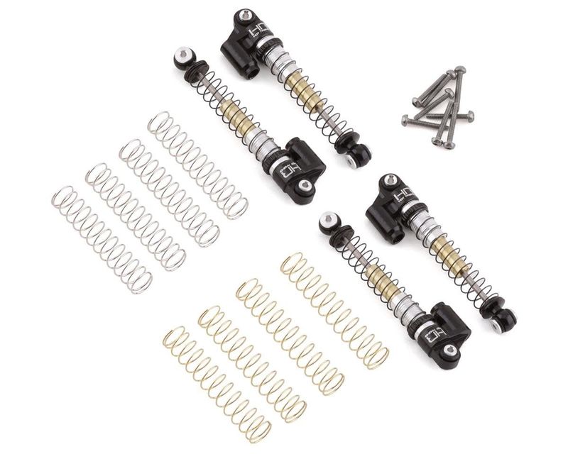 #SXTF485TR04 Hot Racing Axial SCX24 Aluminum Threaded Telescopic Shock