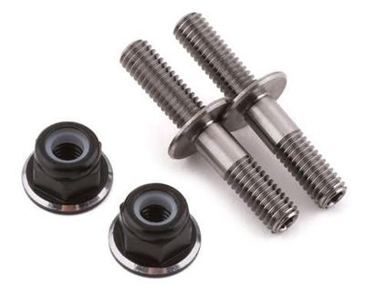 1UP Racing 1/10 Off Road &amp; Drag Perfect Center Titanium Lower Shock Screws (2) #80951