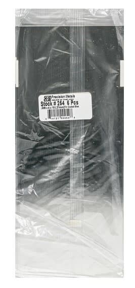 Tin Flat Sheet 0.008" Thick - 4" x 10" #254