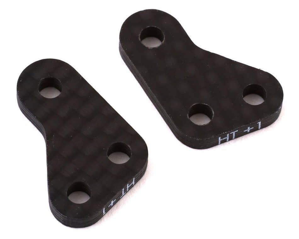 Factory Team RC10B6.3 Carbon Fiber HT +1 Steering Block Arms #91902