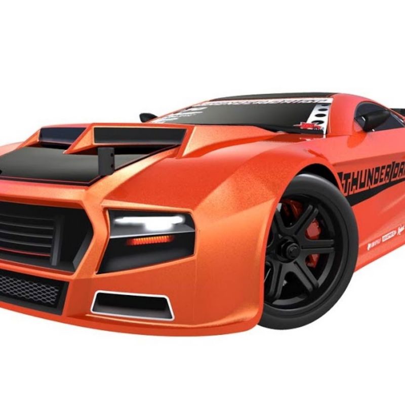 #RER08010 RedCat Racing 1/10 scale Electric Powered Ready-to-Run Thunder Drift Car(Met Orange) w/7.2v 2000mAh NiMH battery, charger &amp; 2.4GHz radio