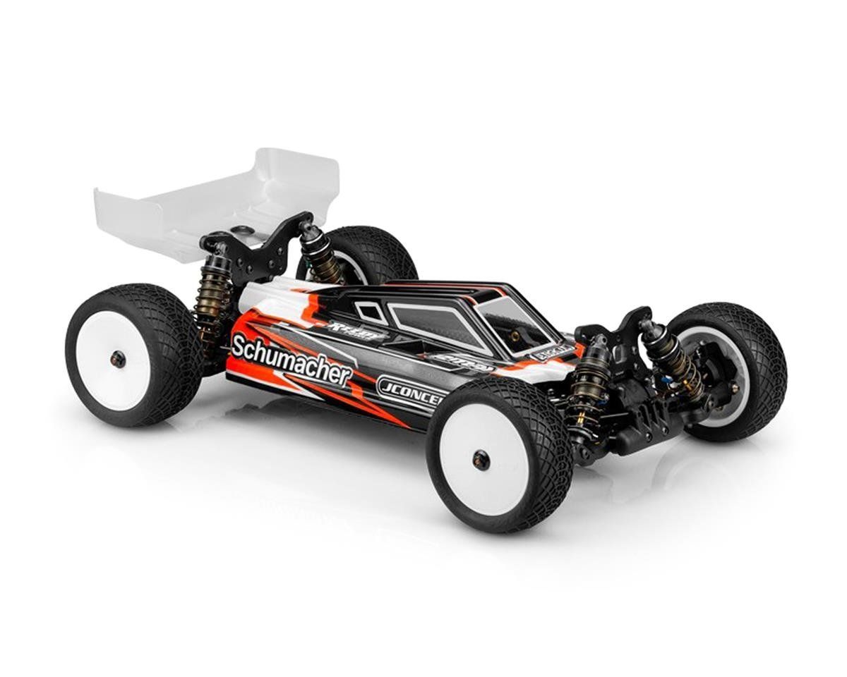 #0461 JConcepts Schumacher Cat L1 Evo S2 Body w/Carpet Wing (Clear)