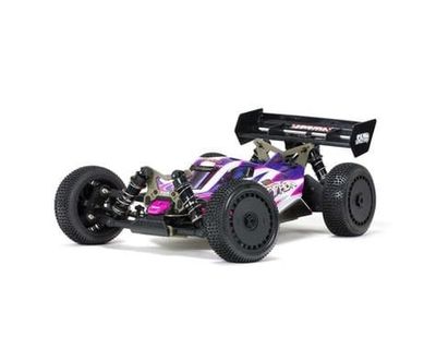 #ARA8306   Arrma Typhon "TLR Tuned" 1/8 4WD Buggy Roller (Pink/Purple)