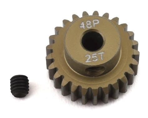 #PTK-8612 ProTek RC 48P Lightweight Hard Anodized Aluminum Pinion Gear (3.17mm Bore) (25T)