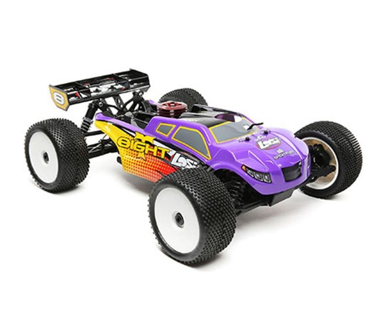 #LOS04011V2  Losi 8IGHT-T Nitro 1/8 4WD RTR Truggy w/SLT 2.4GHz Radio
