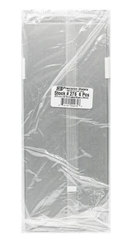 #275 Tin Flat Sheet 0.013" Thick - 4" x 10"