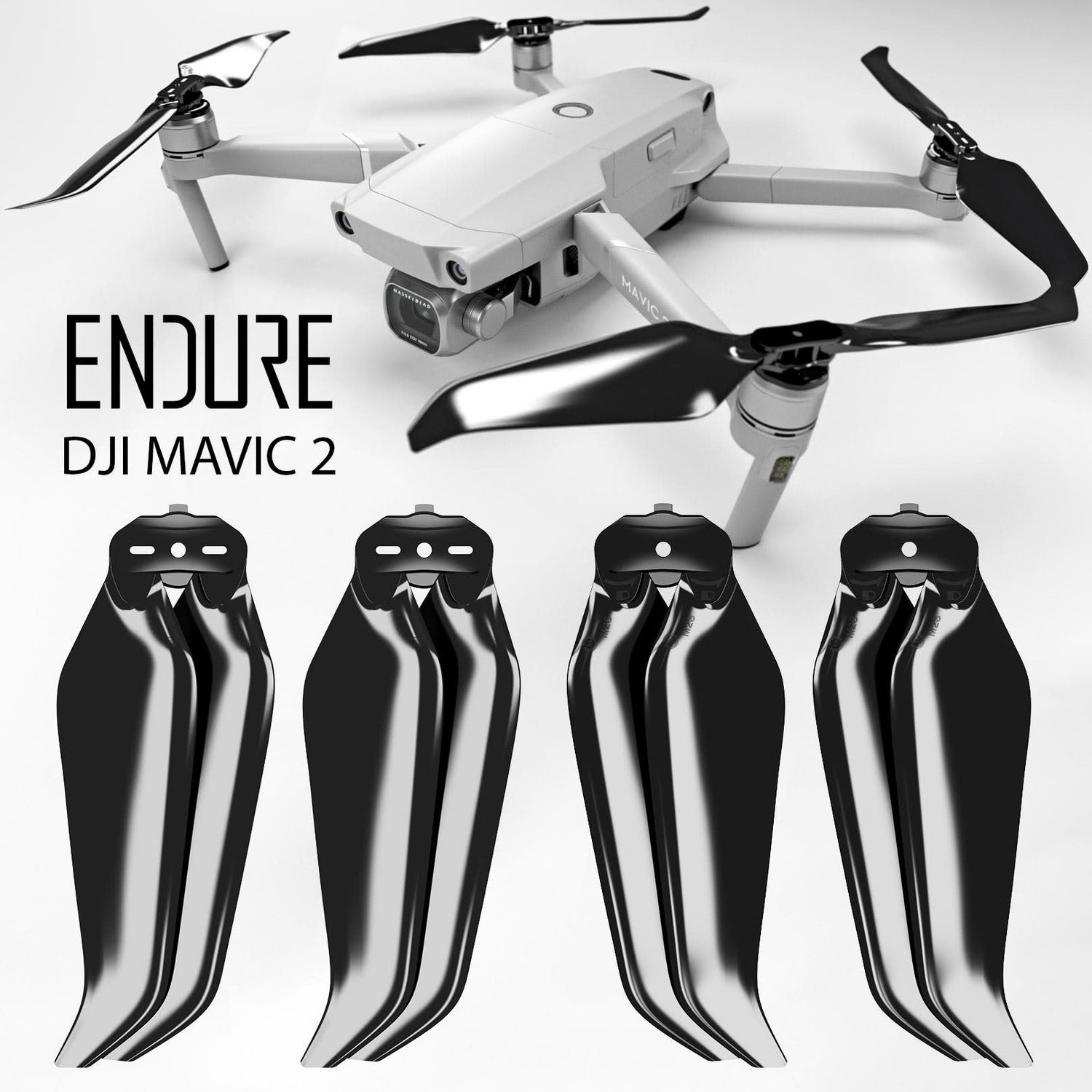 Master Airscrew DJI Mavic 2 ENDURE Propellers (Black) (4) #MAM2N8949FB4