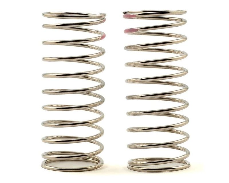 Tekno RC Low Frequency 57mm Front Shock Spring Set (Pink - 3.82lb/in) (1.6x11.0) #TKR6103