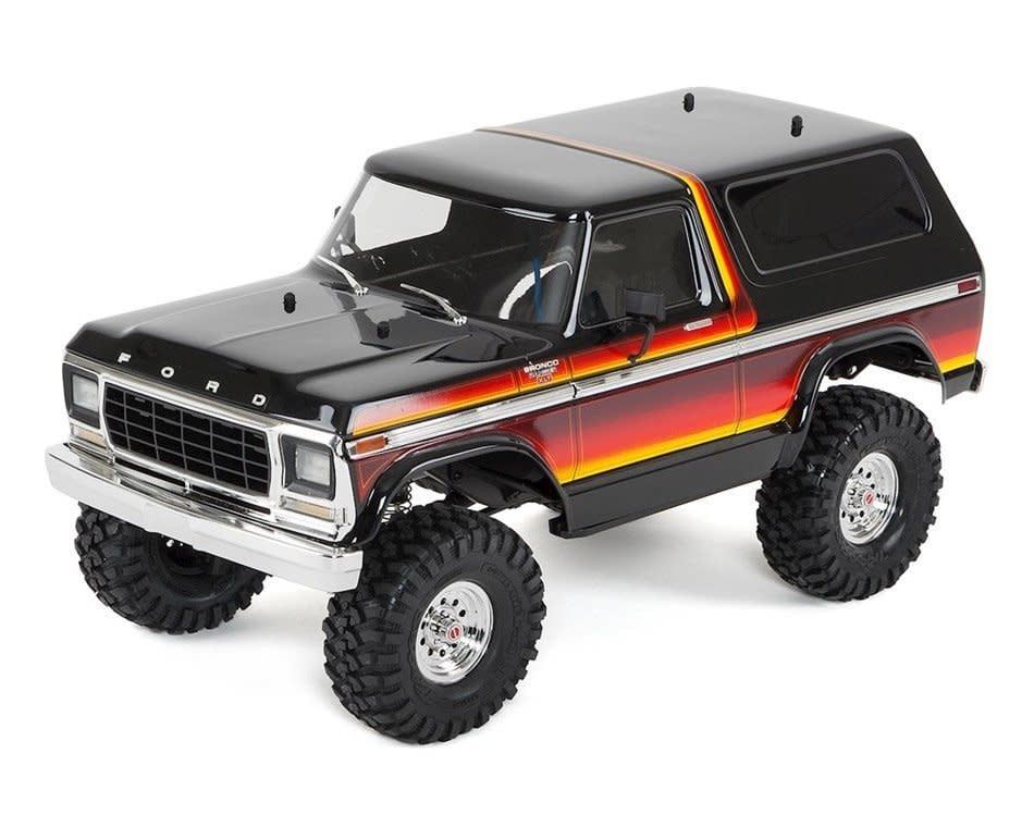 #82046-4-SUN Traxxas TRX-4 1/10 Trail Crawler Truck w/'79 Bronco Ranger XLT Body (Sunset) w/TQi 2.4GHz Radio