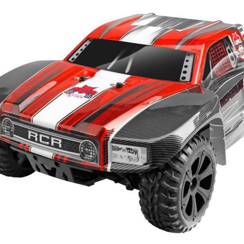 #RER07115 Redcat Racing - Blackout SC 1/10 Scale Electric Short Course Truck RTR, Red