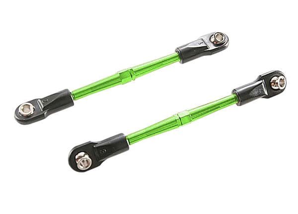#3139G Traxxas 59mm Aluminum Turnbuckle Toe Link (Green) (2)