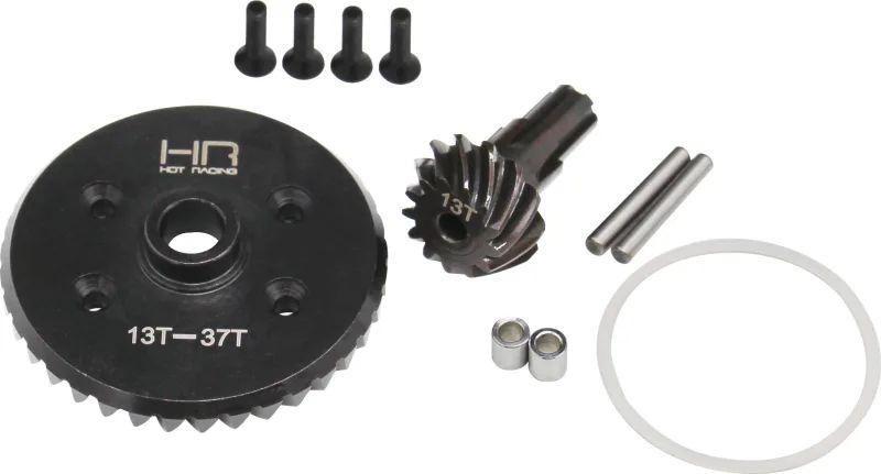 #ATF9337 Hot Racing ATF9337 Steel Helical Diff Ring/Pinion - BLX 3S 4S