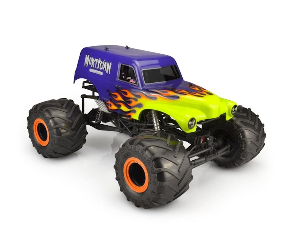 #0426 JConcepts Mortician Monster Truck Body (Clear) (12.5")
