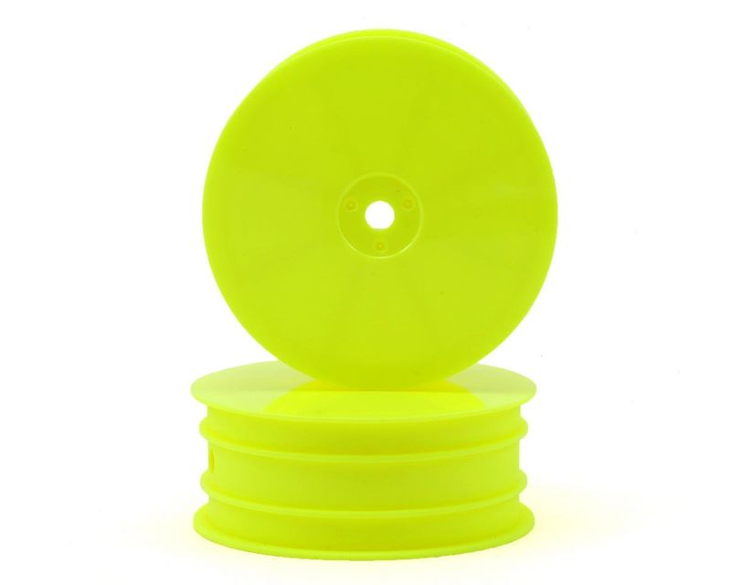 HB Racing 12mm Hex 2.2 Front Wheels (2) (Yellow) (D216) # 116325