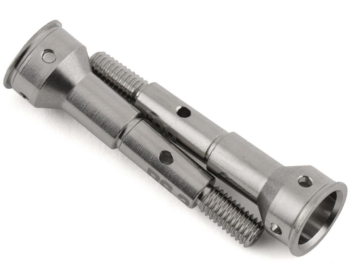 Exotek B6.3 Titanium Lightweight Rear CVA Axles (2) (Drag Racing Only) #2037