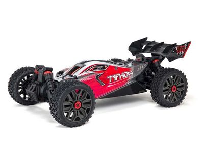 #ARA4306V3  Arrma Typhon V3 3S BLX Brushless RTR 1/8 4WD Buggy (Red) w/Spektrum SLT3 2.4GHz Radio