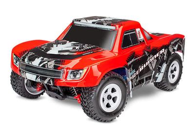 Traxxas LaTrax Desert Prerunner 1/18 4WD RTR Short Course Truck (Red) w/2.4GHz Radio, Battery &amp; AC Charger #76064-5-REDX