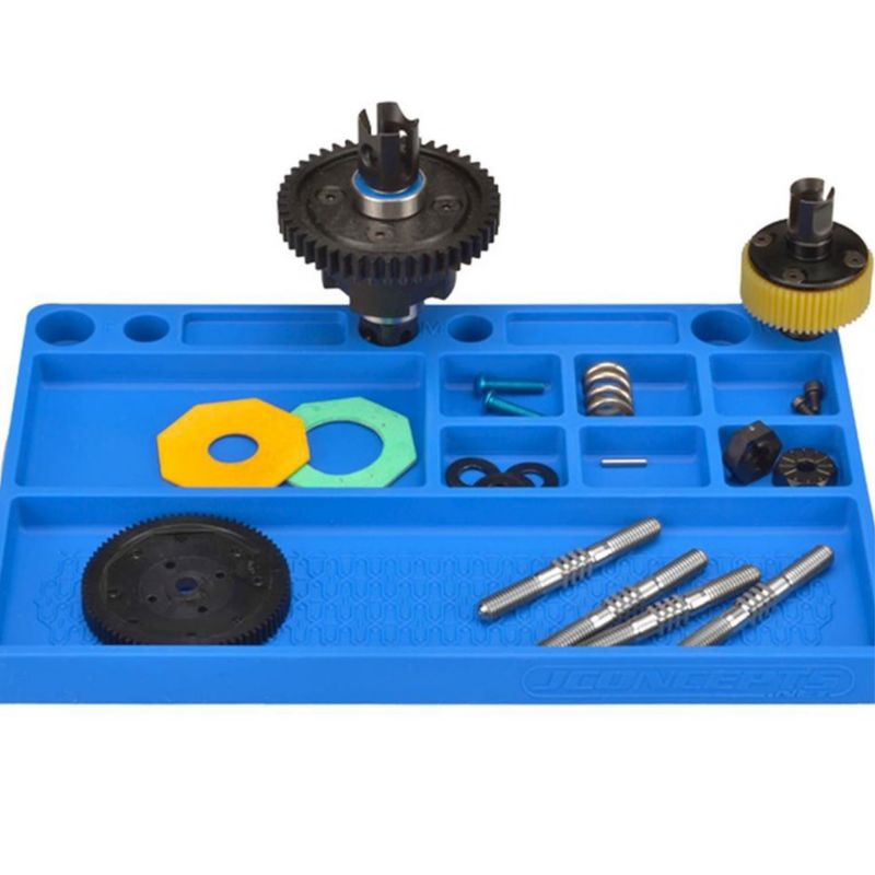 #2550-1 JConcepts Rubber Parts Tray (Blue)