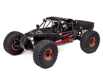 #LOS03028T2  Losi Lasernut U4 1/10 4WD Brushless RTR Rock Racer (Black) w/2.4GHz Radio &amp; Smart ESC