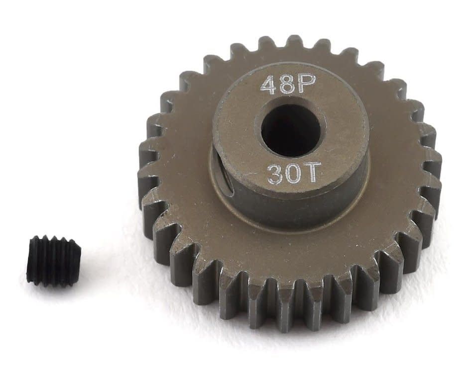 #PTK-8617 ProTek RC 48P Lightweight Hard Anodized Aluminum Pinion Gear (3.17mm Bore) (30T)