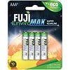 #4400BP4 Fuji EnviroMAX AAA Super Alkaline Battery (4)