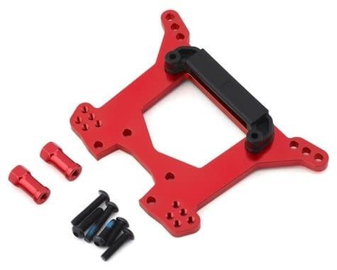 #6738R Traxxas Aluminum Rustler 4X4 Rear Shock Tower (Red)
