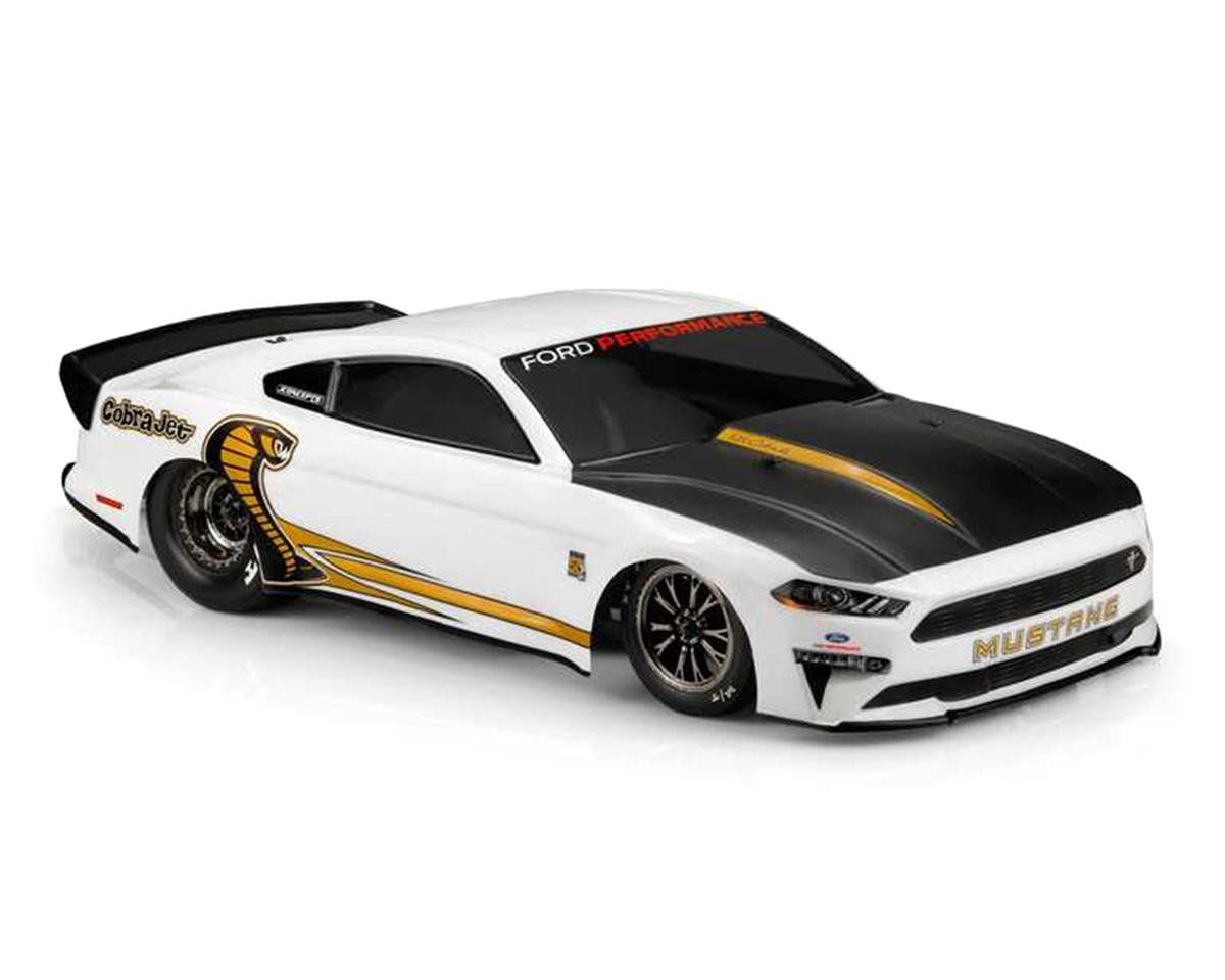 #0442 JConcepts 2018 Ford Mustang Cobra Jet Street Eliminator Drag Racing Body (Clear)