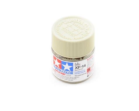 #81714 Tamiya Acrylic Mini XF-14 J.A. Flat Gray Paint (10ml)