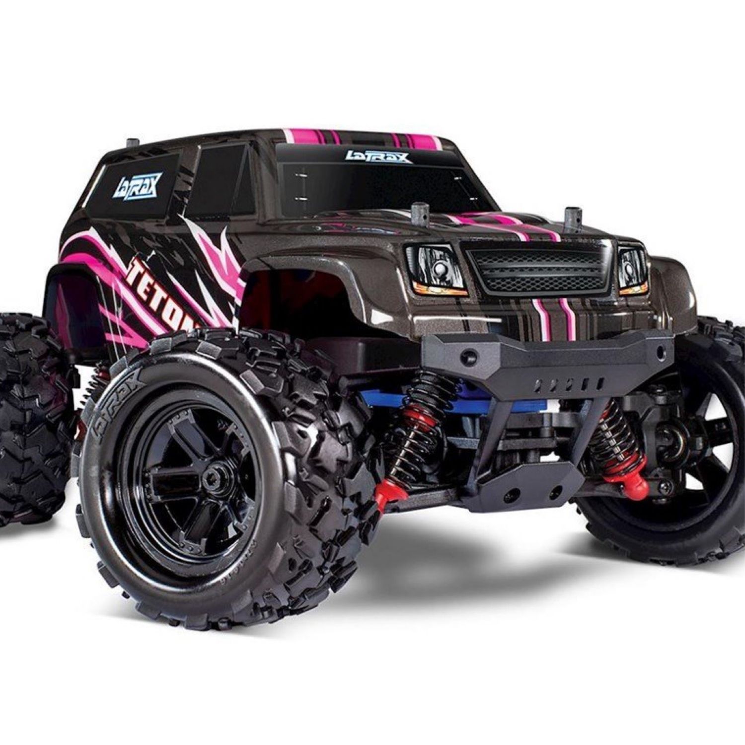 #76054-5-PINK  Traxxas LaTrax Teton 1/18 4WD RTR Monster Truck (Pink) w/2.4GHz Radio, Battery &amp; AC Charger