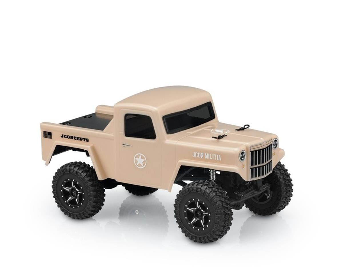#0454 JConcepts Axial SCX24 JCI Creep Mini Crawler Body (Clear)