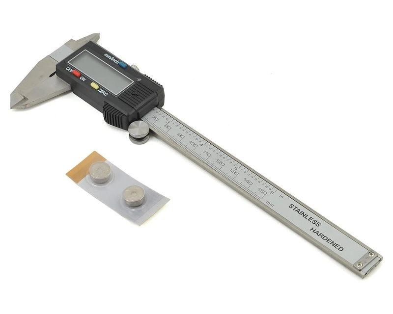 #PTK-8290 ProTek RC 6" Digital Caliper w/LCD Display &amp; Hard Case