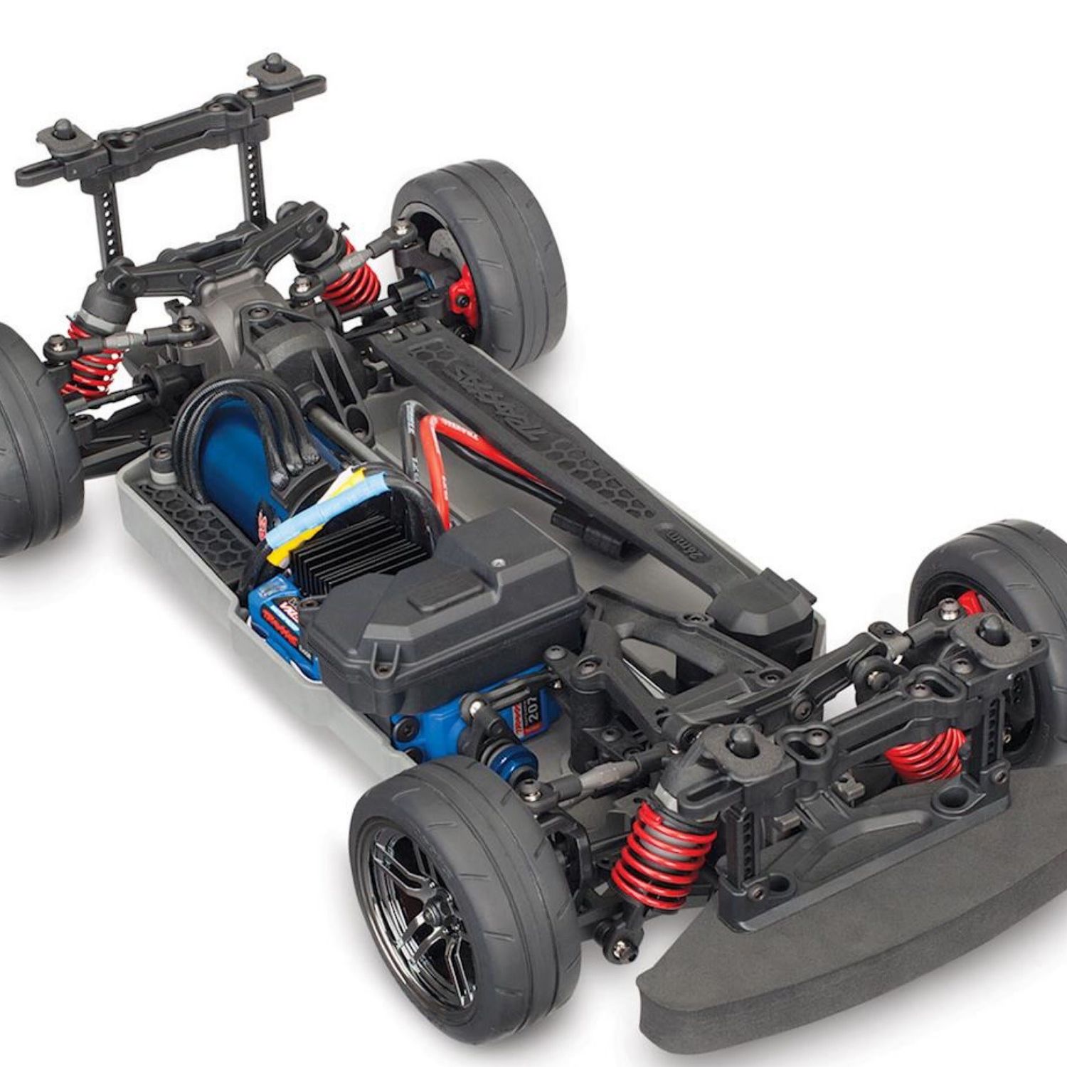 #83076-4 Traxxas R6 4-Tec 2.0 VXL 1/10 Brushless  Touring Car Chassis (NO Body) w/TQi 2.4GHz Radio &amp; TSM