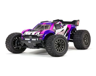 Arrma Vorteks 4X4 3S BLX 1/10 RTR Brushless Stadium Truck (Purple) w/2.4GHz Radio #ARA4305V3T2