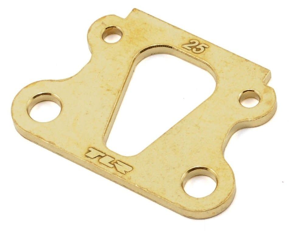 Team Losi Racing 25° Brass Kick Angle Shim (TLR 22) #TLR1049