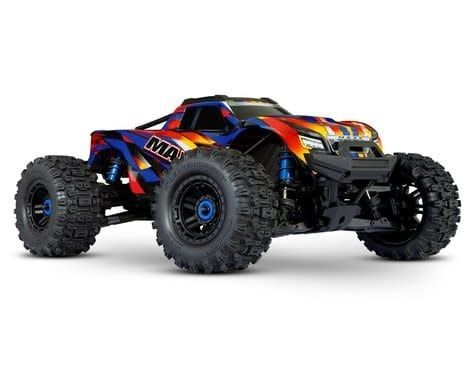 #89086-4-YLW Traxxas Maxx WideMaxx 1/10 Brushless RTR 4WD Monster Truck (Yellow) w/TQi 2.4GHz Radio &amp; TSM