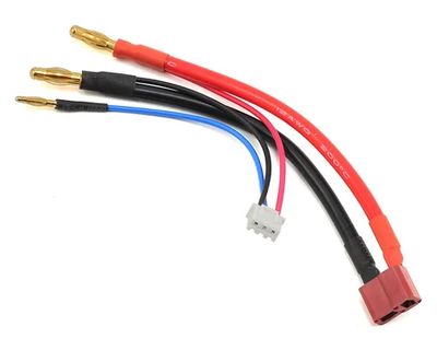 #PTK-5238 ProTek RC 2S Charge/Balance Adapter (T-Style Ultra Plug to 4mm Bullet)