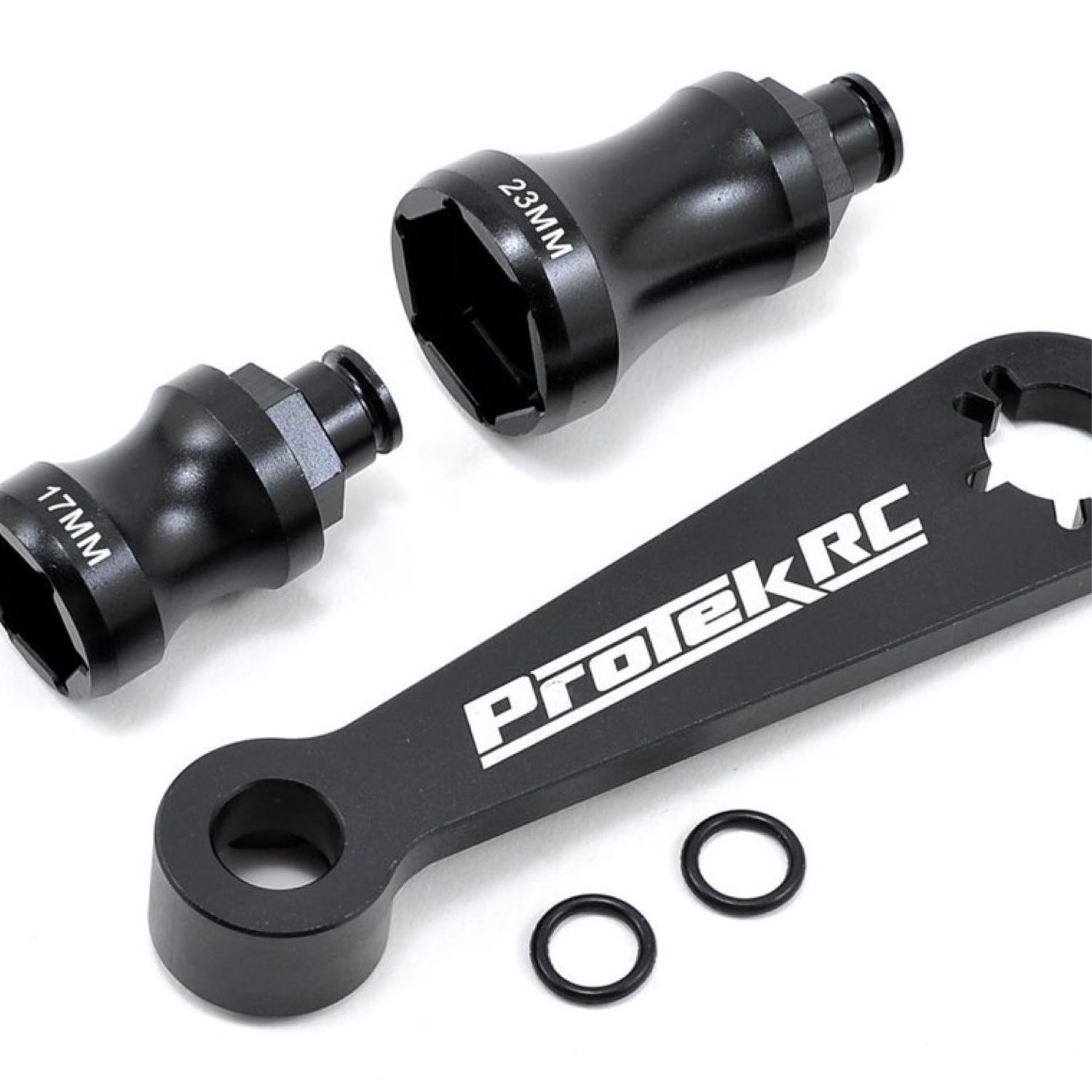 #PTK-2024 ProTek RC Aluminum Hex Wheel and Flywheel Wrench (Buggy, Truggy 17mm &amp; 23mm)