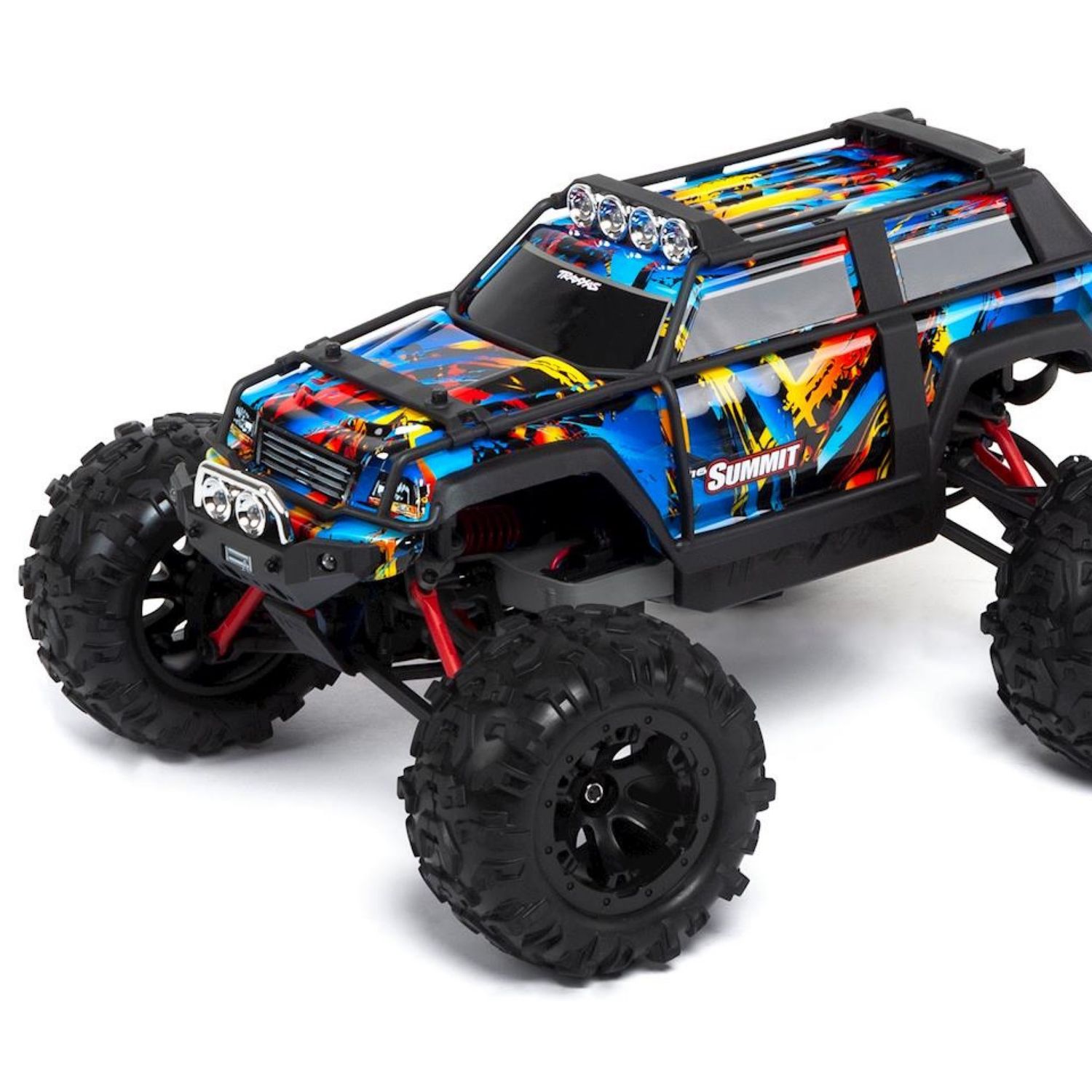 Traxxas Summit 1/16 4WD RTR Truck (Rock n Roll) w/TQ Radio, LED Lights, Battery &amp; Charger #72054-5