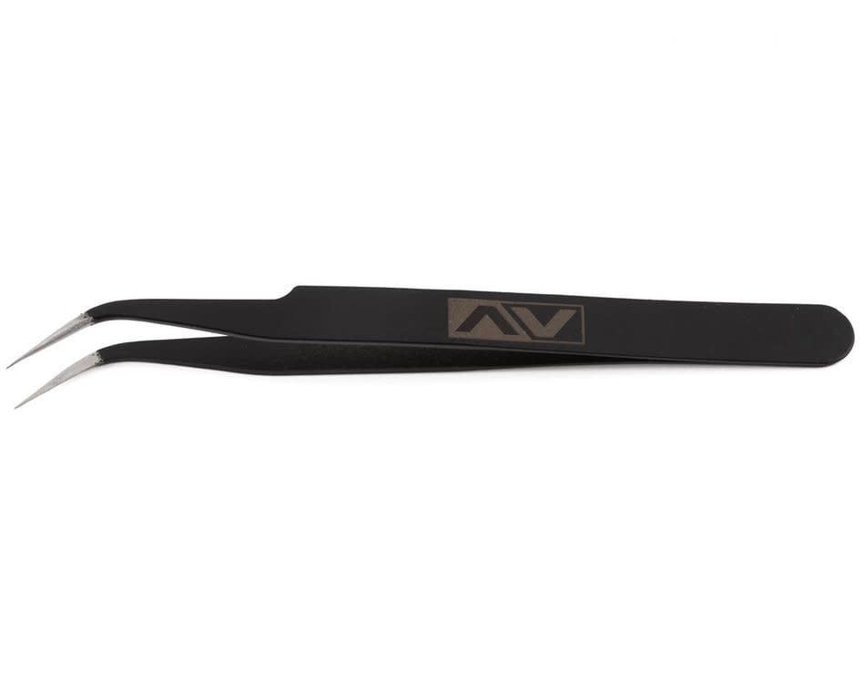 Avid RC Curved Tweezers #AV10086-C