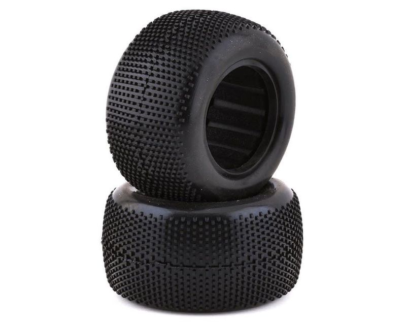 Raw Speed RC SuperMini 2.2" 1/10 Stadium Truck Tires (2) (Super Soft) #100409SSB