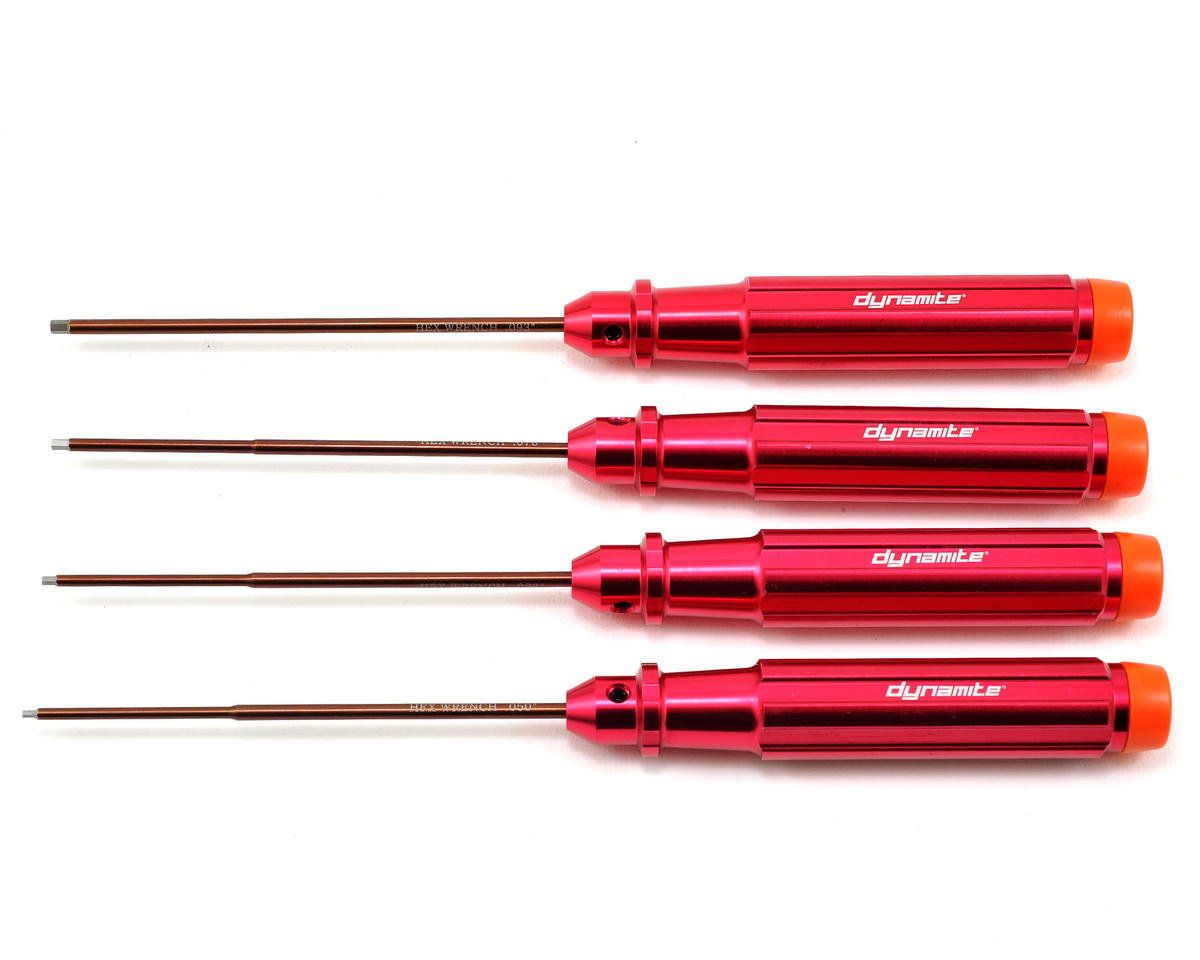 Dynamite Machined Standard Hex Driver Set (4) #DYNT2020