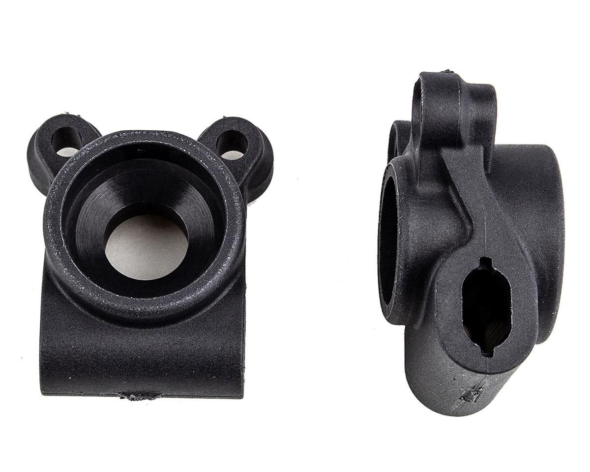 Team Associated RC10B74.1 Factory Team Rear Hubs (Carbon) #92302